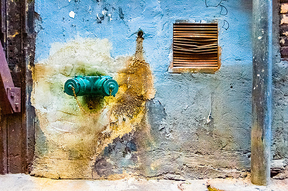Siamese Sprinkler and Wall