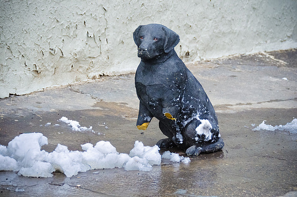 Dog Statuette