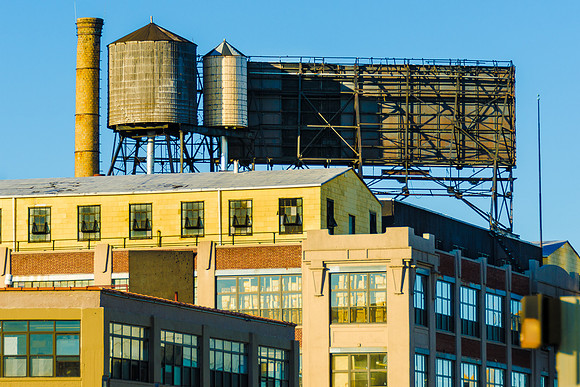 Water Tower and Billboard