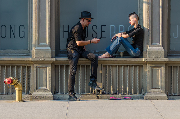 Couple Seated